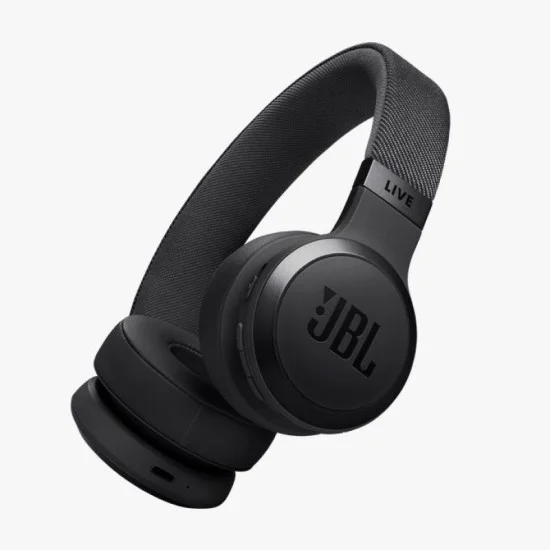 JBL Live 670NC Wireless On-Ear Headphones – Black
